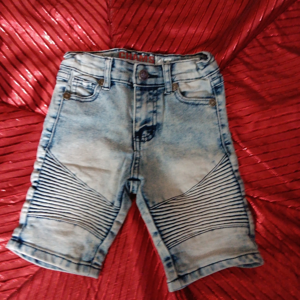 Boys stonewashed Jean shorts